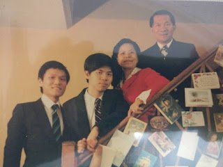 Dr. and Mrs. Peter Ng with sons Joseph and Benjamin